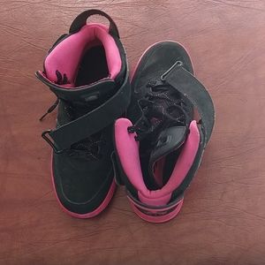 Jordan's   Nike high tops